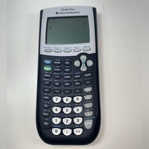 Ti-84 Plus Texas Instruments Graphing Calculator Black Grey